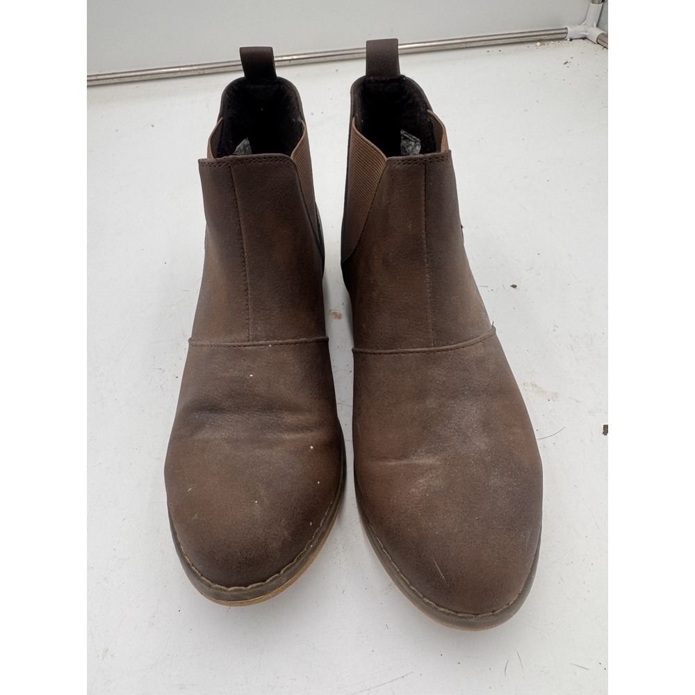 Rocket Dog Maylon Brown Chelsea‎ Boot Size 8.5 Women's  Ankle Boots Leather Y2K